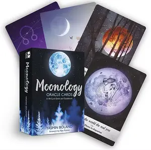 Moonology Oracle Cards: A 44-Card Moon Astrology Oracle Deck and Guidebook