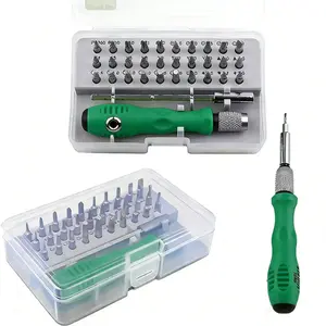 Portable 32-in-1 Precision Screwdriver Set Magnetic Phillips Flathead Bits for Phone Camera Furniture Repair & DIY Projects-YY
