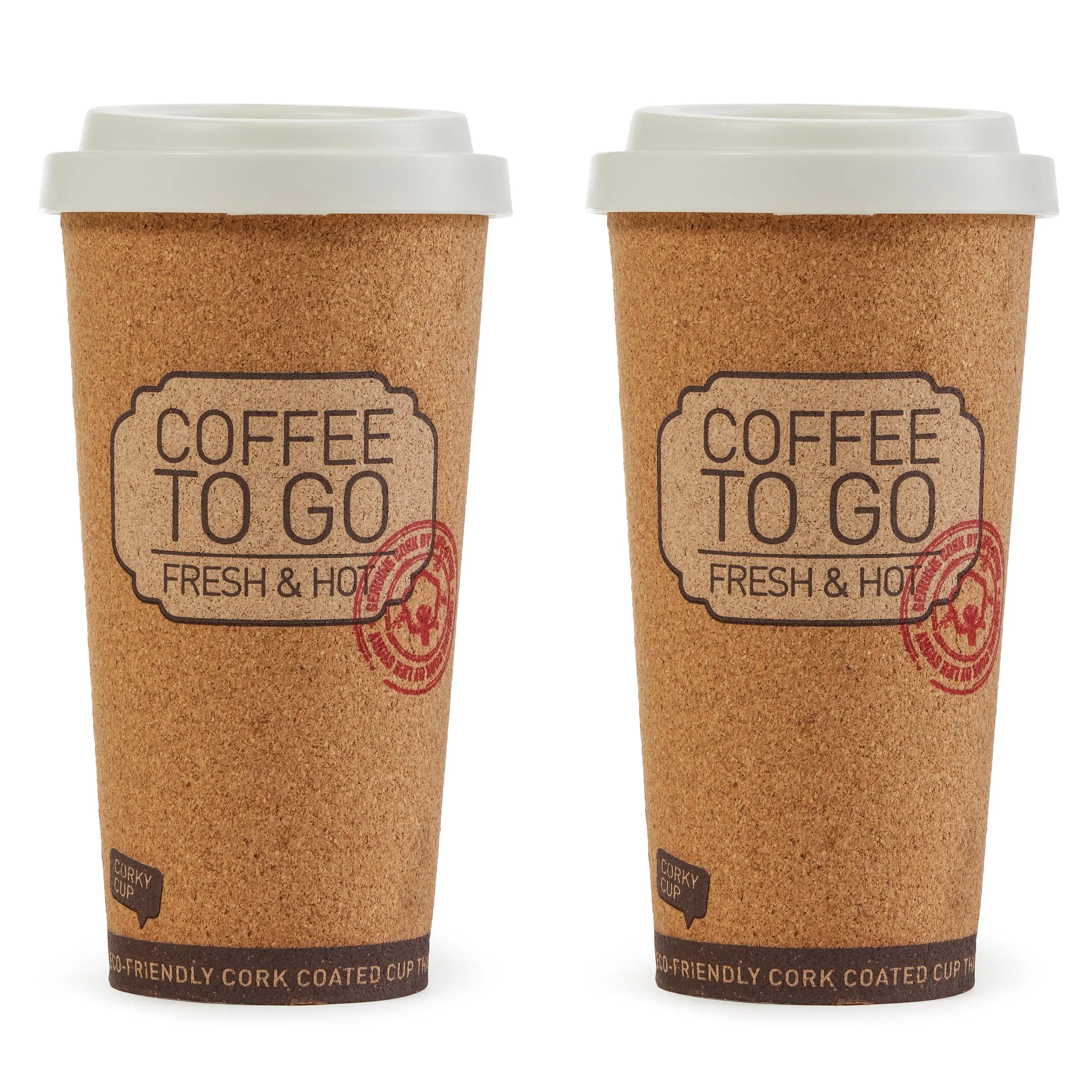 Life Story Corky Cup Reusable 16 oz Insulated Travel Mug Coffee Thermos (2 Pack) Life Story Corky Cup Reusable 16 oz Insulated Travel Mug Coffee Thermos (2 Pack)
