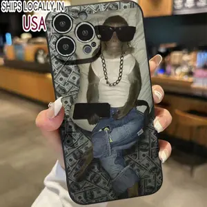 Cartoon Cool Monkey Pattern Phone Case, Anti-drop Decorative Phone Protector Cover, Phone Accessories Compatible with iPhone Series, Unique