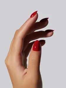 Red Red (Extra Short Almond)