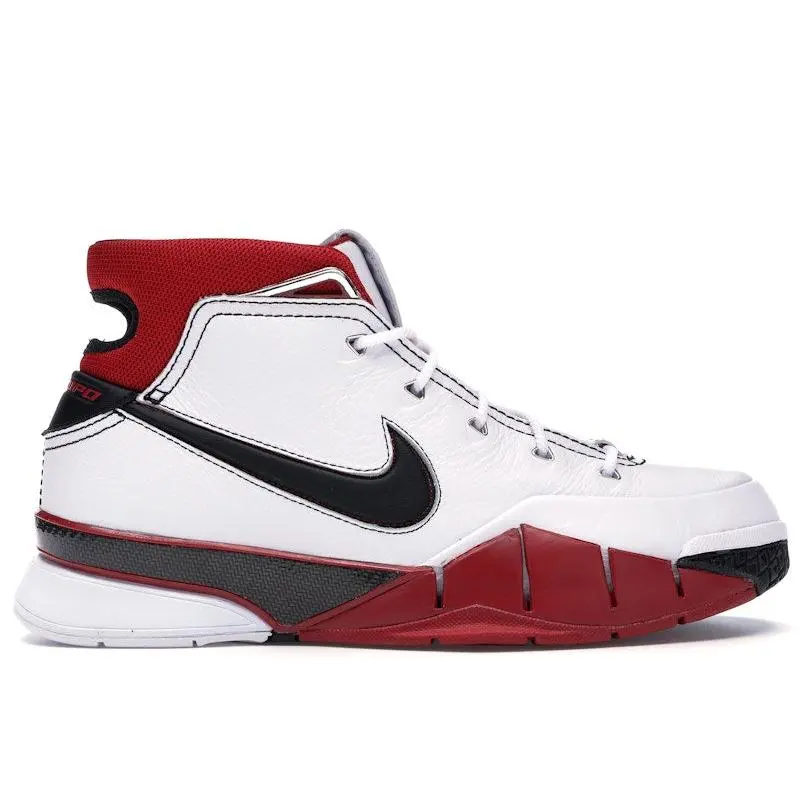 Nike Men's Kobe 1 Protro White Black Red (All-Star), from StockX