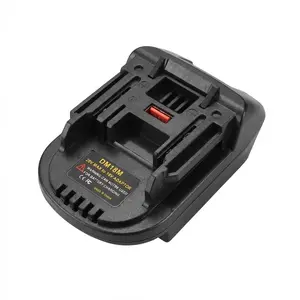 Dm18m Adapter for Dewalt Milwaukee 18v Battery, Compatible with Makita Tools, Universal Tool Converter, Essential for Power Tool Users
