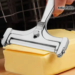 1pc Cheese Slicer with Adjustable Thickness