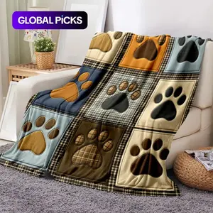 Soft Flannel Dog Blanket – Cozy Lightweight Pet Throw for Home, Office, School, Travel, Nap Time, Fun Novelty Gift for Dog Lovers #GLOBALPICKS