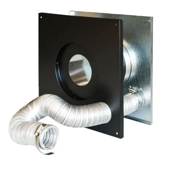 M & G Duravent 3PVP-WTI 3-Inch Pelletvent Pro Wall Thimble Air Intake Kit, Ventilation System Parts & Accessories