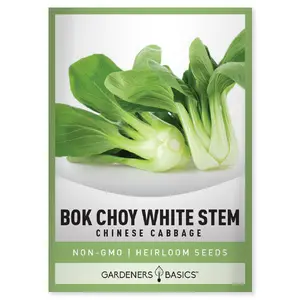 Bok Choy White Stem Chinese Cabbage Seeds