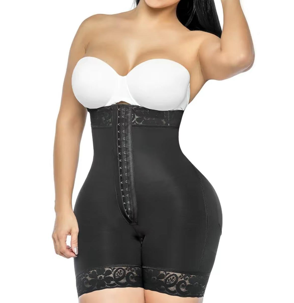 Tummy Control Shapewear for Women Fajas Colombianas Shorts Butt Lifter with Zipper Crotch shorts