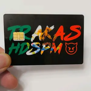 Trakas HDPSM Card Cover with Bold Black Graphic and Devilish Accents