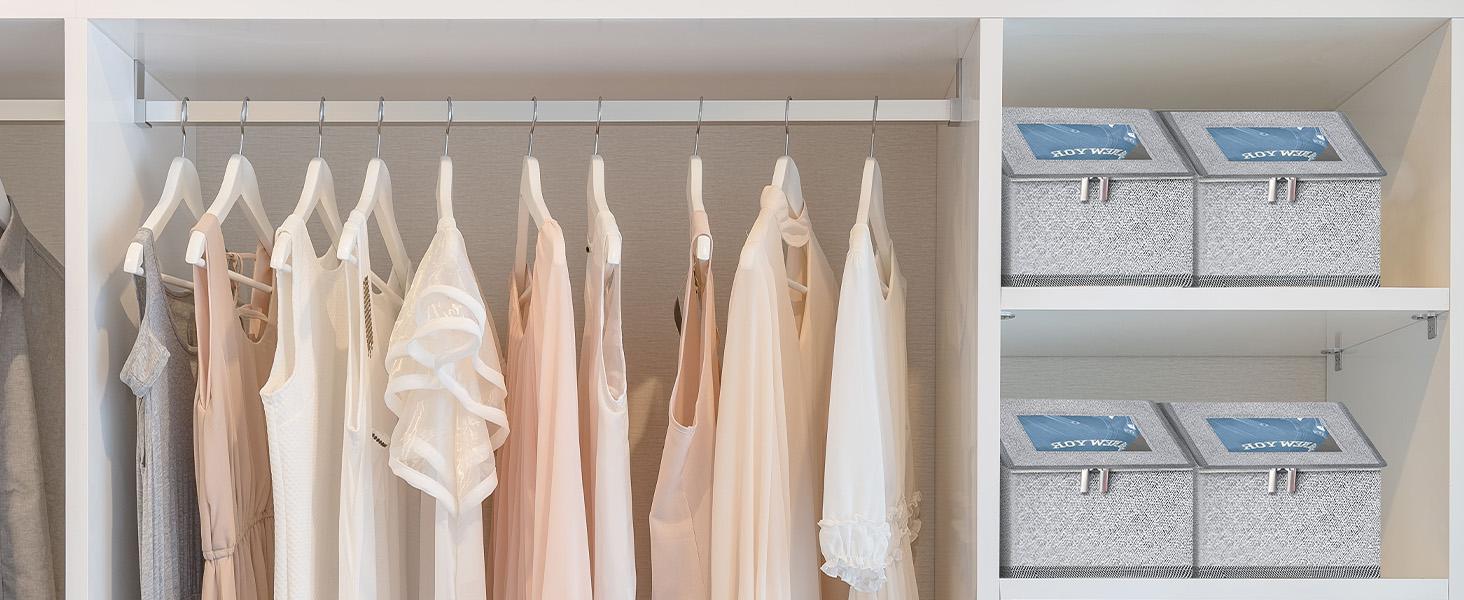 Stackable Baseball Cap Storage Box, Holds Up to 24 Hats, Durable Foldable Cardboard Hat Organizer, Dustproof Large Capacity Cap Storage Bin, Closet Organizer for Men Women, Space Saving Home Bedroom Wardrobe Storage