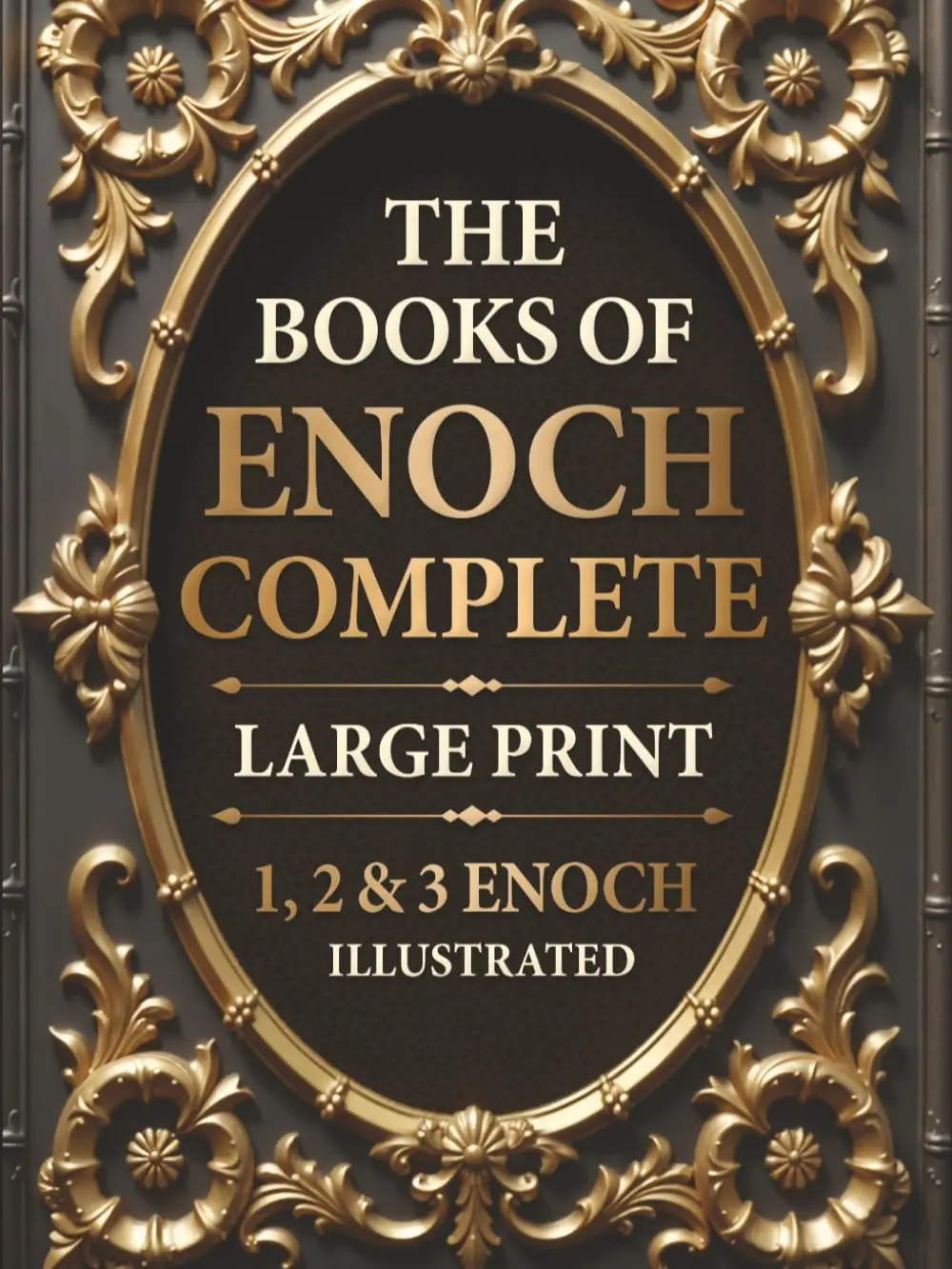 16 pt Large Print Complete 1,2,3 Enoch Illustrated Books - Ethiopian Orthodox Church Text with Fallen Beings Context, Apocalyptic Celestial Journeys, Visionary Insights, Pre-Genesis Heaven-Focused Introductions, Commentary