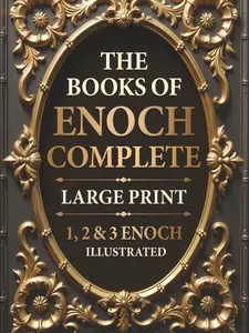 The Books of Enoch Complete LARGE PRINT (Illustrated): 1, 2 & 3 Enoch With Authentic Illustrations, Insightful Introductions and Commentary