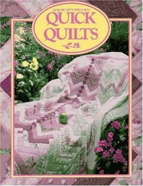 Used Quick Fun Quilt Manual Book - Leisure Arts Oxmoor House English Paperback, 1.2 lbs, Great for Beginners, Simple Quilts, Step-by-Step Instructions