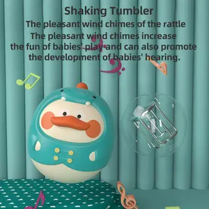 Cute Baby Rattle Toy, Soft Silicone Teething Chew Toys for Infants & Toddlers, Safe Non-Toxic Design, Perfect Gift for Newborns