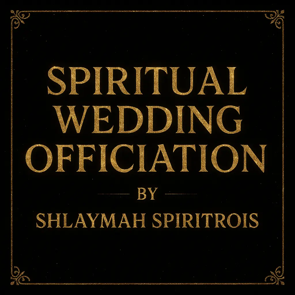 Spiritual Wedding Officiation Ceremony