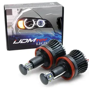 iJDMTOY Xenon White 20W High Power H8 LED Angel Eyes For BMW E60 E61 E90 E92 E70 E71 E82 E89 1 3 5 Series X5 X6 Z4