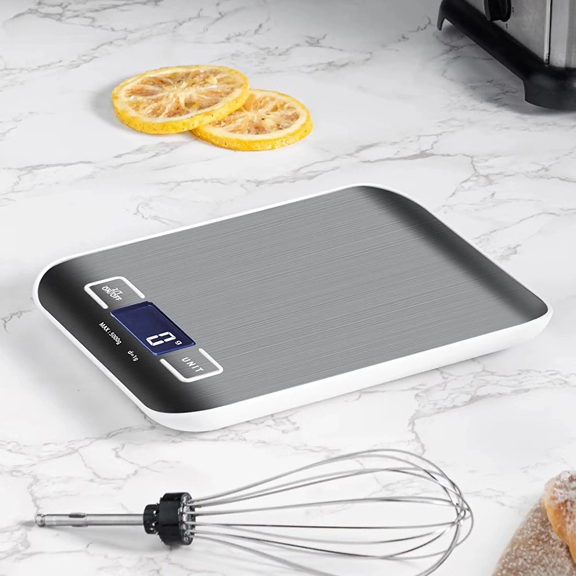 Smart Digital Kitchen Scale, 1 Count Battery Powered High Precision 1 Gram Scale Excluded Battery, Kitchen Measuring Utensils for Baking Food