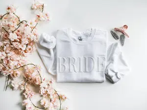 Embossed Engagement gift, Future mrs sweatshirt, New mrs sweatshirt, Bridal Gift, Bride sweatshirt, Bridal shower gift, Personalized Gift