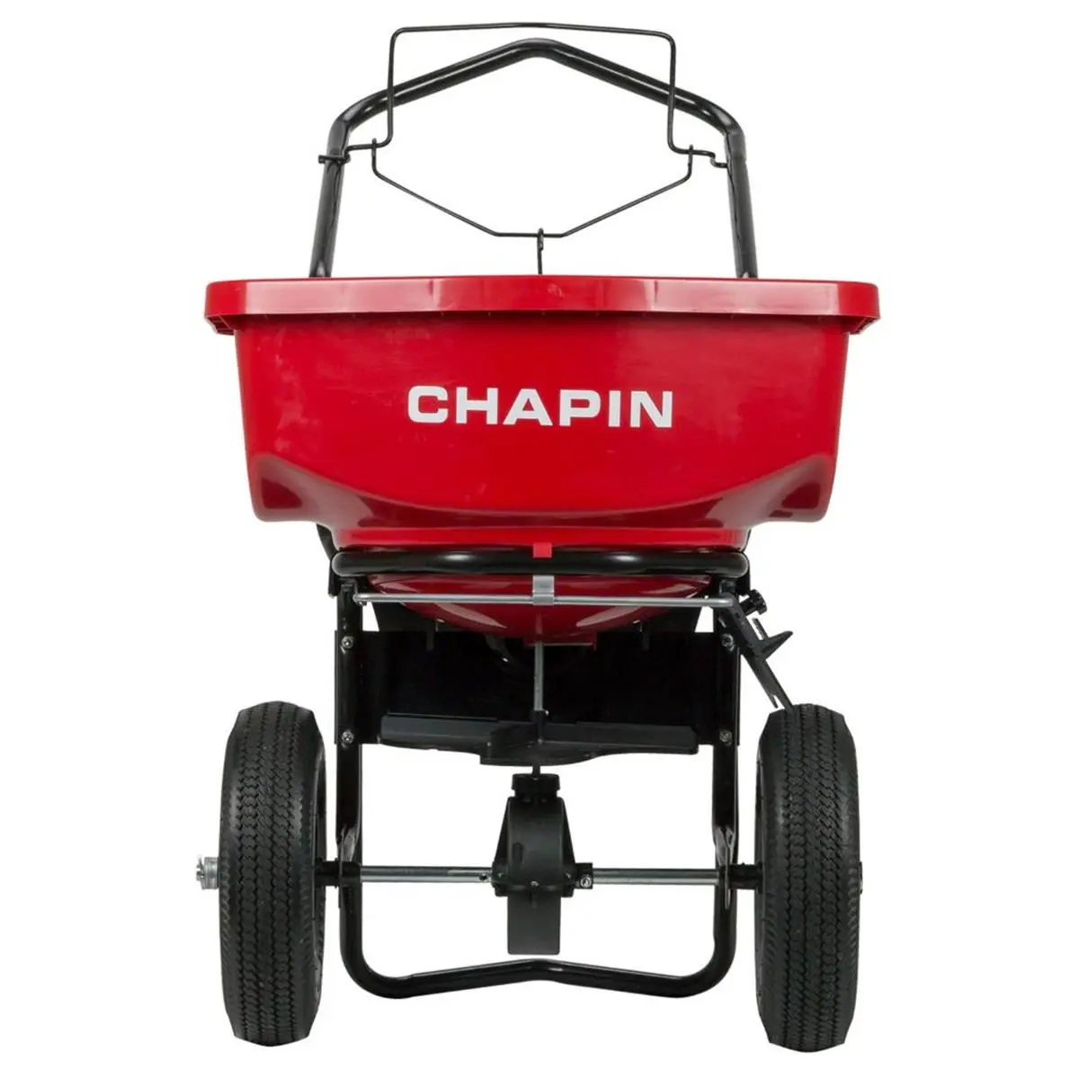 Chapin Manufacturing, Inc. 212 MAIN Heavy-Duty Metal Garden Turf Spreader - 80-lb Capacity Residential Lawn Tool for Tools & Hardware, Snow Removal