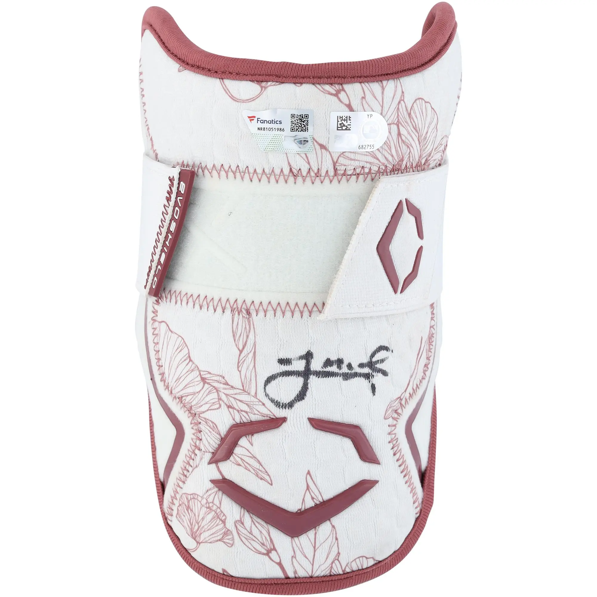 Jeff McNeil New York Mets Autographed Game-Used White Evoshield Elbow Guard from the 2023 MLB Season - Fanatics Authentic Certified