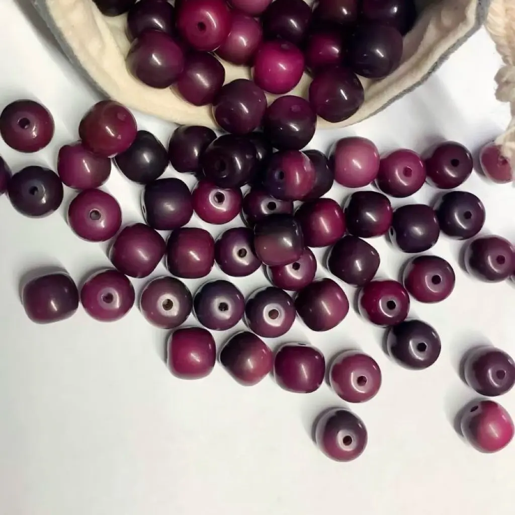 (K03) 10mm barrel shape grape*100