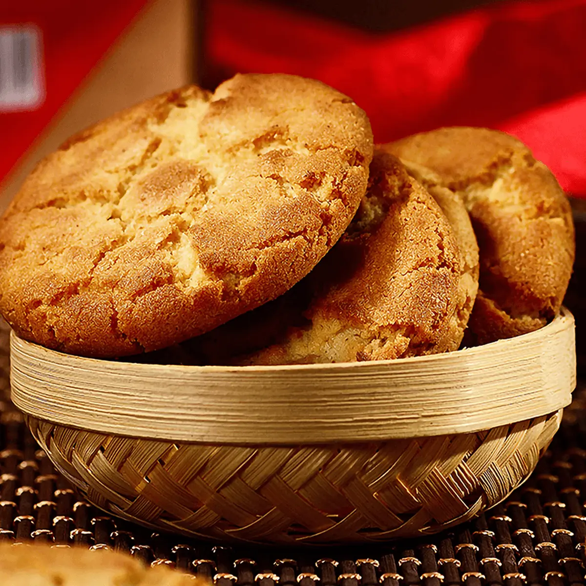 Dao Xiang Cun Traditional Chinese Walnut Cookies 640g - Crispy Tea Snacks for Festivals