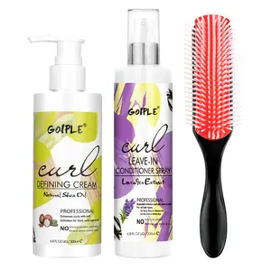 Shea Moisture Coconut & Hibiscus Curl Enhancing Smoothie - Leave-in Conditioner Spray for Curly Wavy Hydrate Hydrating