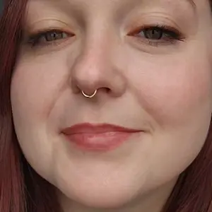 14G Faux Septum Nose Ring Clip-on - Unisex Thick Wire Septum Ring in Silver Gold & Rose Pink - 6mm 8mm 10mm Diameter - Handcrafted Personalized Accessory