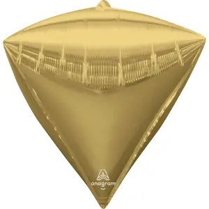 Elegant Gold Diamond Foil Balloon