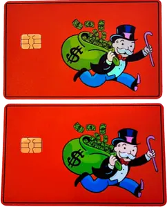 Monopoly Man Card Skin (2pcs)