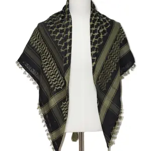 Ahla Shabab Black & Olive Hatta/Kuffiyeh
