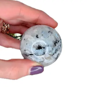 Rainbow Moonstone sphere
