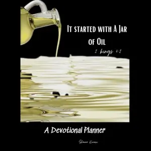 It Started with a Jar of Oil A Devotional Planner plan time with god daily prayer