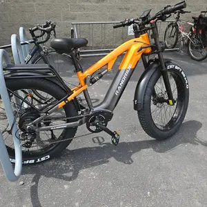 RANDRIDE 1500W Ebike 48V 23AH E Fat Bike 26" Fat Tire Electric Bikes for Adults