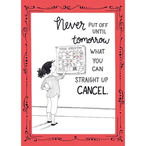 Put It Off Card