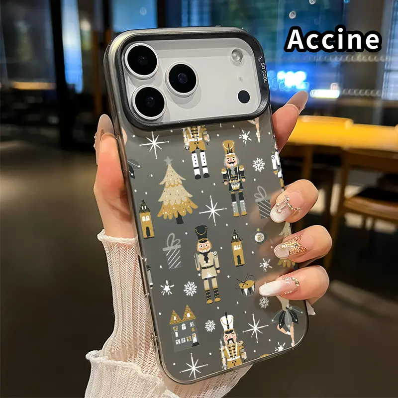 Durable Phone Case Shell Casing - Accessories for iPhone 17 Pro Max, 16 Plus, 15, 14, 13, 12, 11, XR, Air - Nutcracker Ballet Dream Design, Full Body Protection, Raised Edges, Camera Protector for Boys, Smartphone, Handheld
