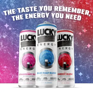 Slush Variety Pack from Lucky Energy (9-PACK / 12OZ CAN)