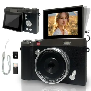 Portable Digital Camera, High Definition Camera, 64M Pocket Camera with Built in Game & Filter Function, Entry Level Digital Camera, Vlogging Cameras, Video Camera for Students