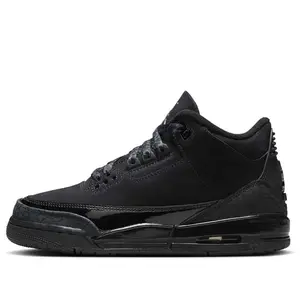 (GS) Air Jordan 3 Retro 'Black Cat' 2025 DM0967-001