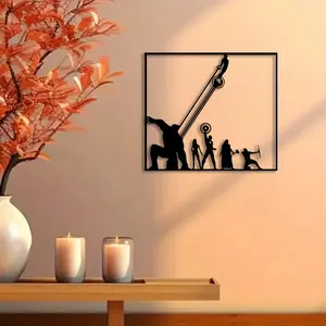 1pc Modern Avengers Metal Wall Art, Modern Home Decor, Avengers Statue Mural, Perfect for Game Room, Man Cave, Pop Culture Wall Decor, Birthday Decor, Ideal Gift for Movie Fans,Perfect For Halloween/Christmas/Easter decor.