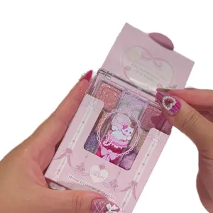 Shimmer me Pretty! - Cute Glitter Shimmer Eyeshadow Palette Makeup