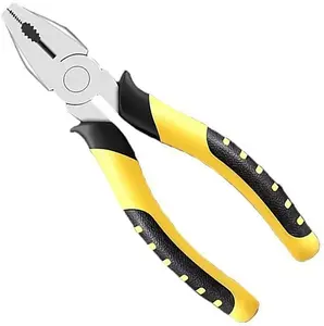 Wire Cutting Pliers, 8 Inch Length High Manganese Steel Heavy Duty Vice Grip with Anti Slip Rubber Sleeve (1)