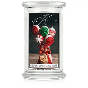 Christmas Cake Pops Large 2-Wick Candle – Festive Scent for Joyful Gatherings