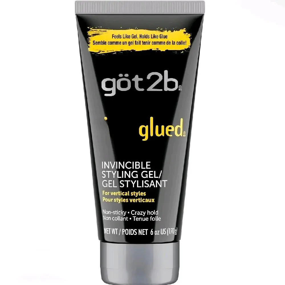 Got2b Ultra Glued Invincible Professional Hair Gel, Hair Mousse, Curl Mousse for Frizz Control