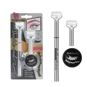 2-IN-1 Lower Lash , Bottem Lash  with Ultra-Fine Eyeliner Pen,  Eyelash , Easy to Use, Long-Lasting, , Smudge-Proof, Gifts for Her