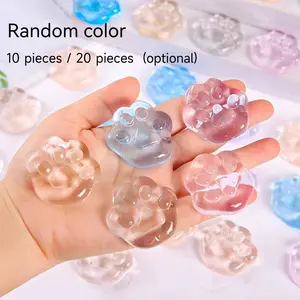 Mini Soft Plush Toys Set, Cat Party Favors, Stress Relief Toy, Cute Anxiety Reducer, Boys Girls Gifts, Colorful Fillers, Toddler Adult Bags