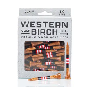 "El Diablo II" Signature Koa Striped Golf Tee