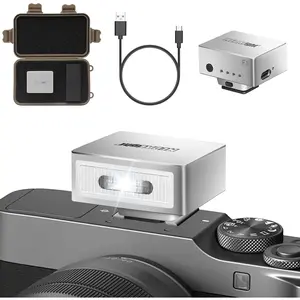 F1  Flash Camera Flash Speedlite for Ricoh (GR3/GR3X,etc.) Fuji/ ZV1//,Digital Film Cameras,Portable Mini hot Shoe Flashlight for DSLR Cameras.()
