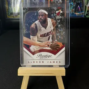 Collectible Sports Cards, LeBron James 2013-14 Panini Prestige #39 Miami Heat Raw Sports Single Card