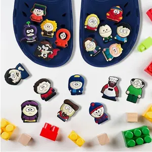 IvaSky South Park Charms - 30 Piece unique Anime Charms for Crocs, Shoes Decorations, Wristbands and Party Favors